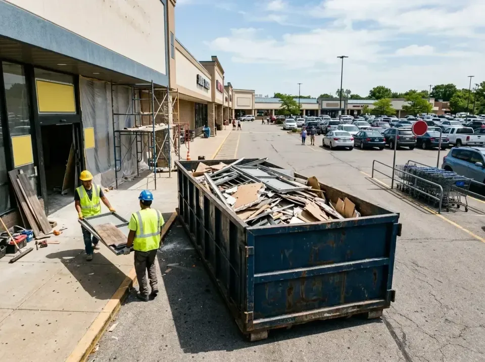 retail-store-renovation-debris-003 — frequently asked questions, Roll-off Dumpster Rentals in Paradise Valley, AZ
